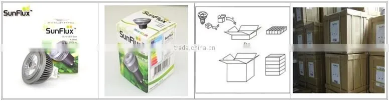 Sunflux 3000K 38 Beam Angle 5w led lamp 12v
