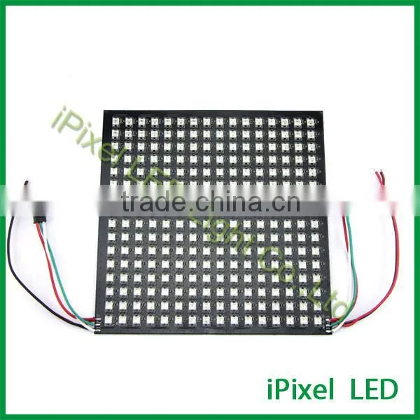 256pixels Non- waterproof DC5V 2812b bendable led matrix