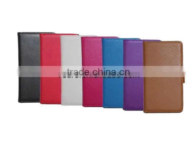 dualPU Stand Wallet Leather Case for Sony Xperia E1 dual