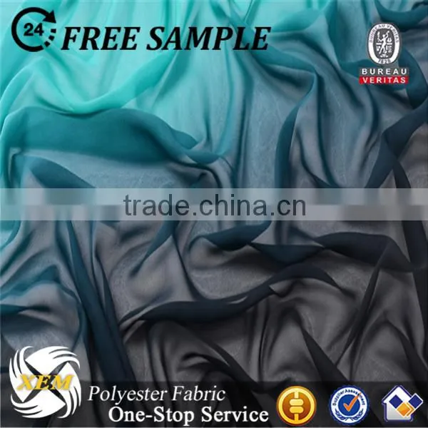 75D 100%polyester chiffon tops wholesale fabric
