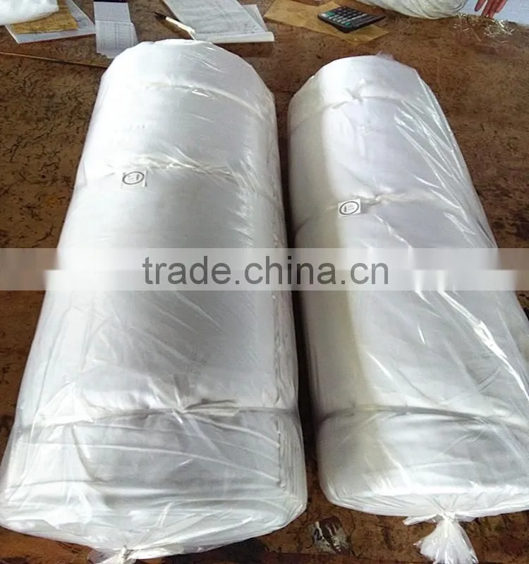 Rayon white fabric