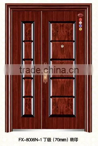 security door steel door FX8008-1 Steel entry door