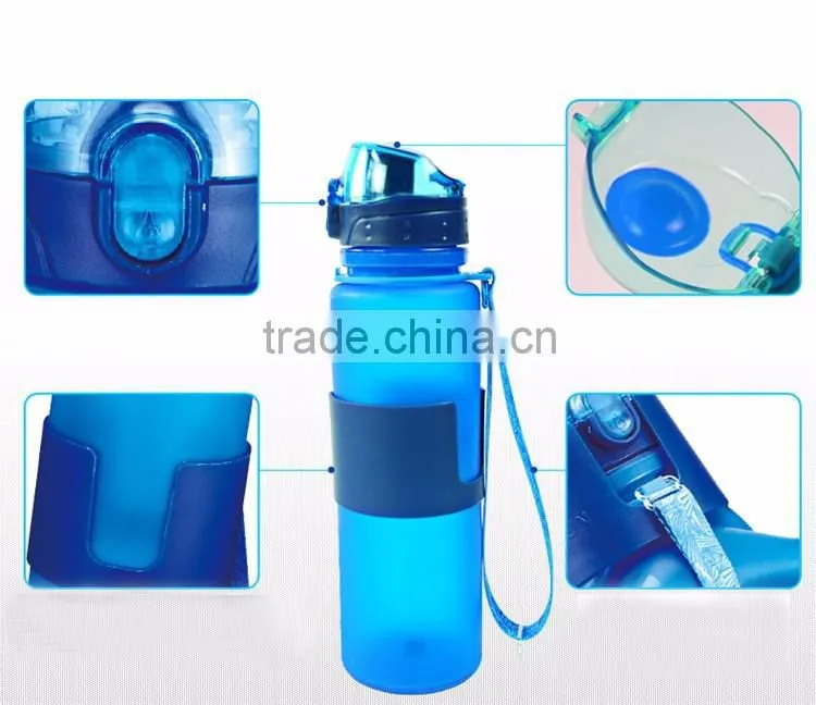 Portable Bicycle Joyshaker Plastic Water Bottle School for Kids