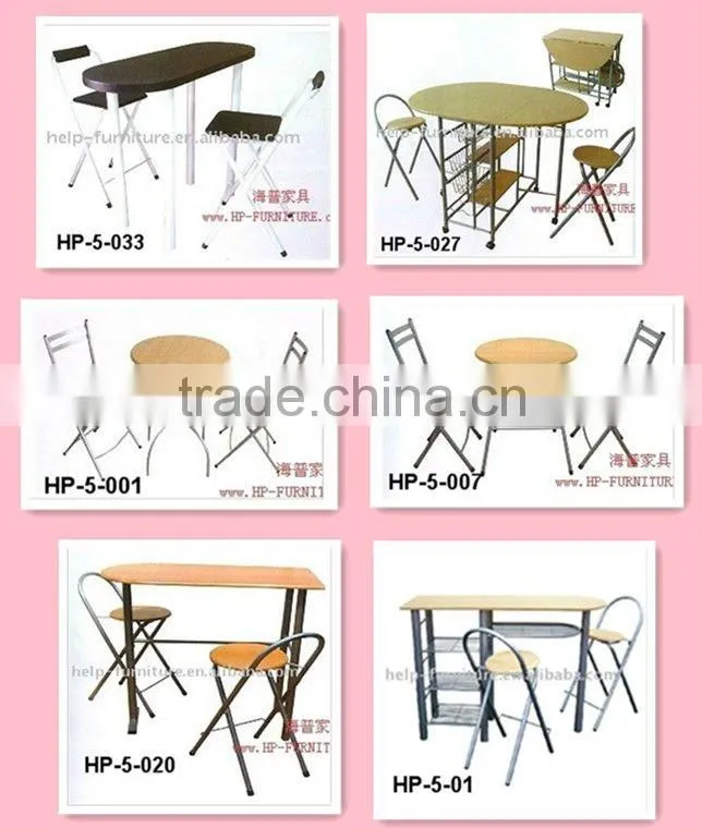 Wooden Dining Table and Chair