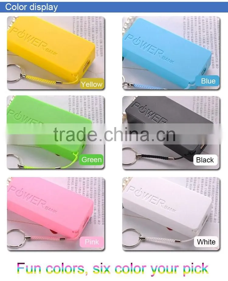 New Arrival ! 2016 Solid Color Electric In Shenzhen Best Portable Charger , Portable External Power Bank For Mobile phone