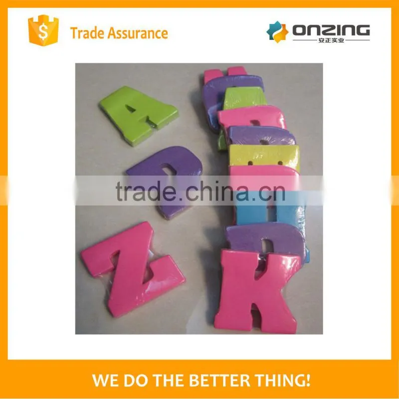 Onzing manufacture cute sticky notes letter shaped sticky note