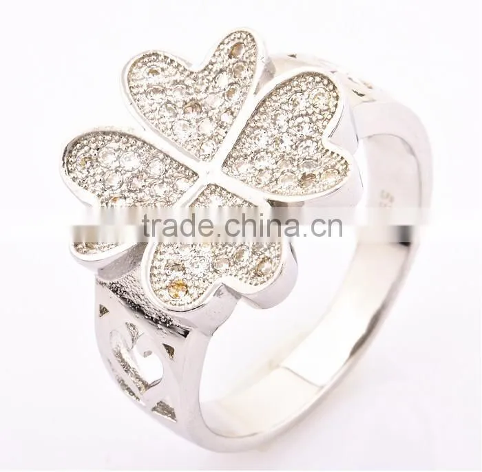 925 silver jewelry set pave setting zircon silver jewelry rhodium platted