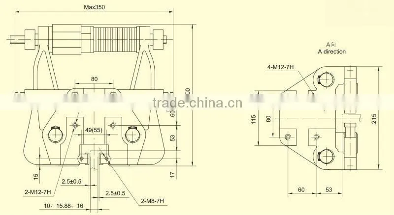Elevator Accessories Mechanical Elevator Speed Governor