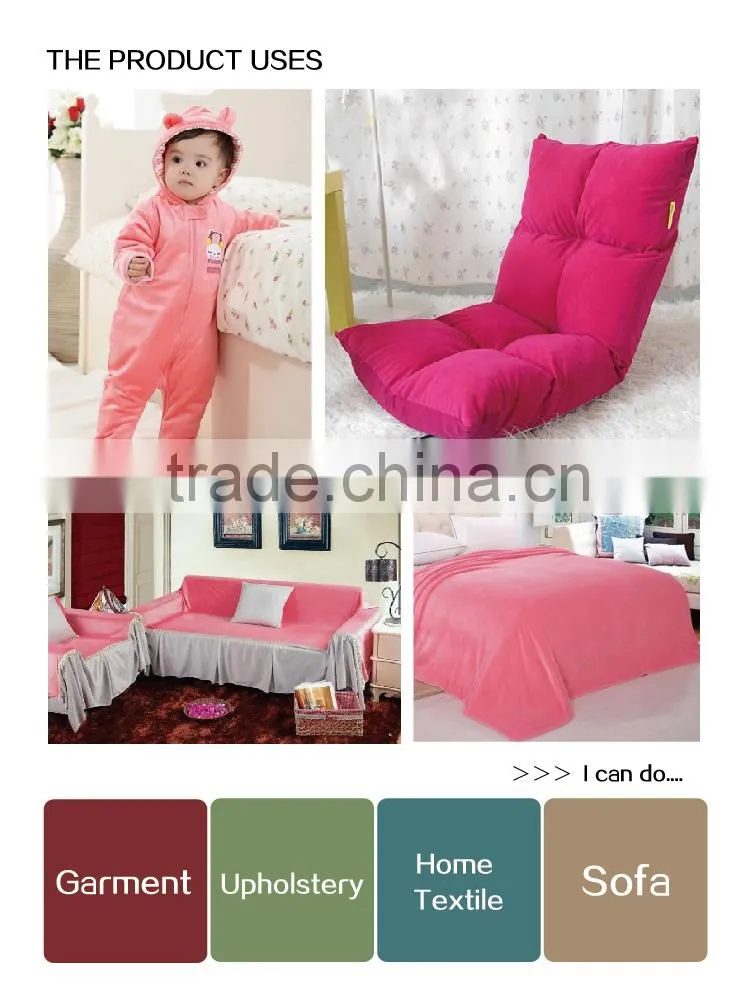 Bright Soft Poly spun velour for garments/leggings/blankets