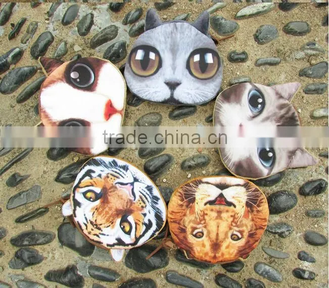 Cute handmade cartoon animal coin purse