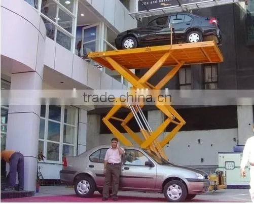 Hydraulic Stationary Double Scissor Car Parking Lift