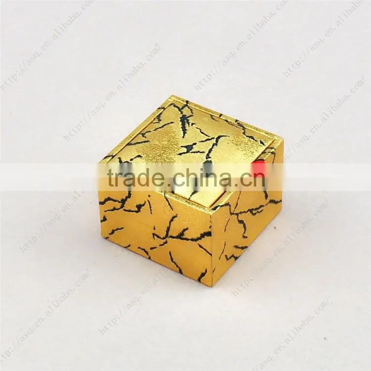 Golden fancy Bracelet boxes for paper jewelry boxes