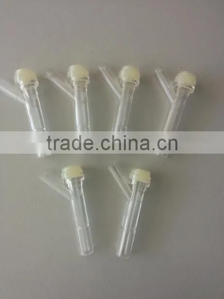Disposable medical accessory Y injection site