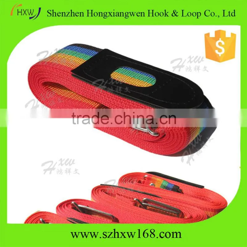 Heavy duty double luggage belt /cross strap for luggage