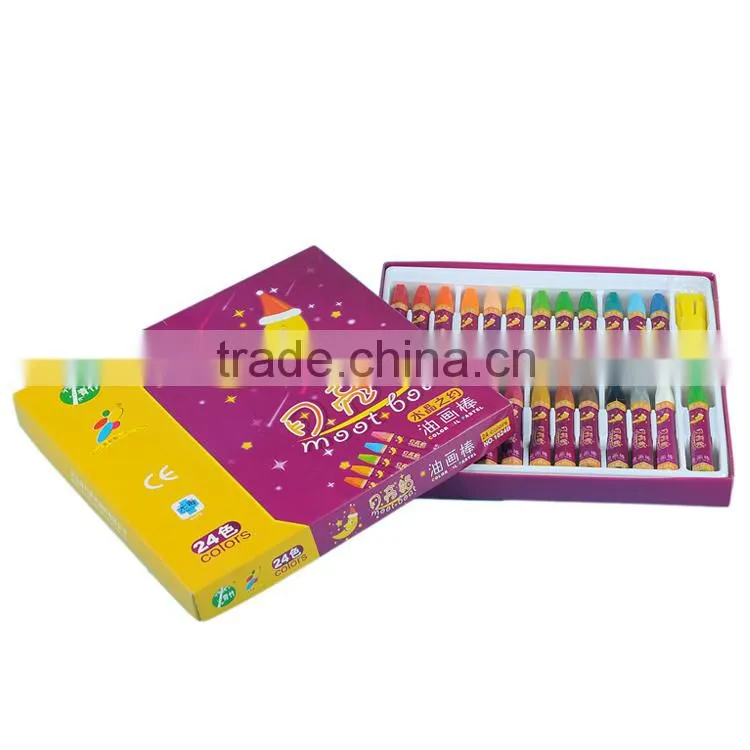 High Quality Chinjoo Artist Crayons Paint Set 24 Color Oil Paster Paint For kids Wholesale