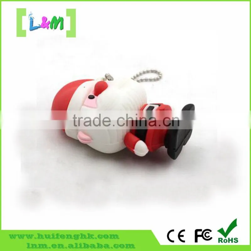 Fashion Christmas gift / Stocking plastic USB flash drive / CE Rohs FCC approved / Original chip