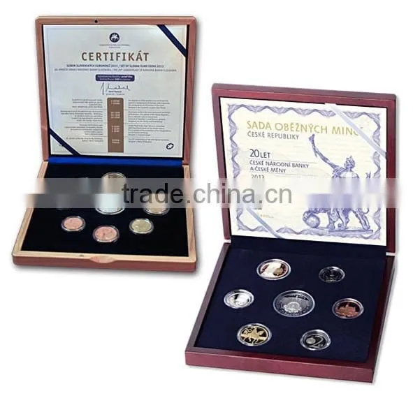 wooden coin box