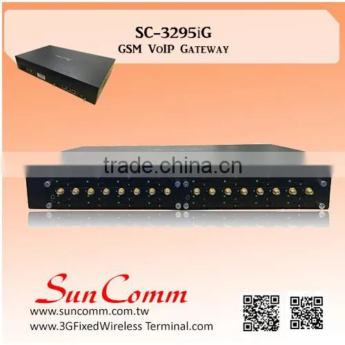 SC-3295iG SIP connection Pin code modified GSM Quad band VoIP Gateway
