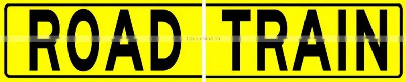 reflective for vehicles,reflective aluminum plate for trailers or road,warning sign tape