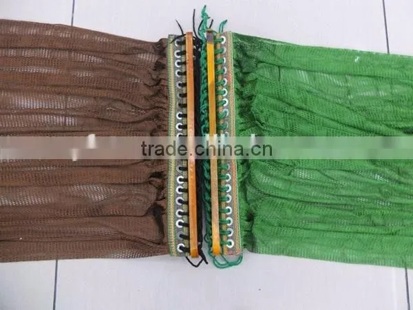 Large single hammock with portable folding stand and OEM mesh color