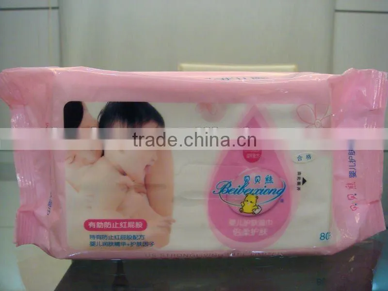 Baby skin care wet tissue