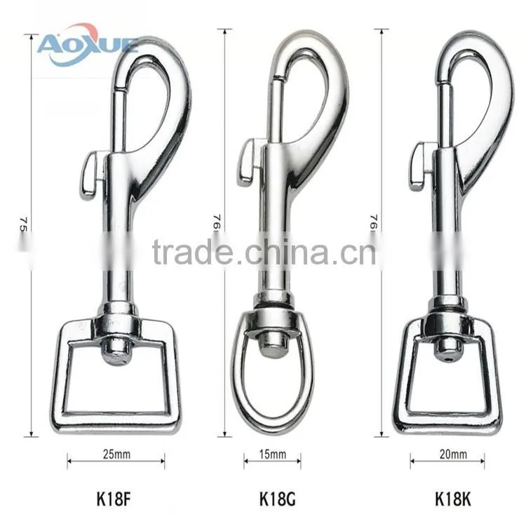 Bag fittings and accessories Zinc alloy Swivel Snap Hook