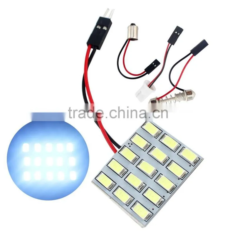 Festoon T10 type panel led 5730 15SMD china led panel light price