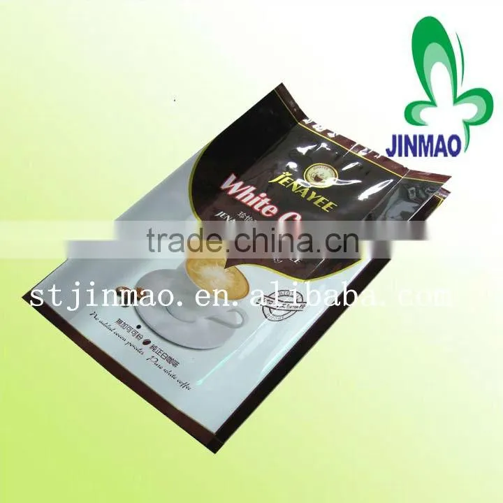 Quad Seal Bags for Coffee Packing
