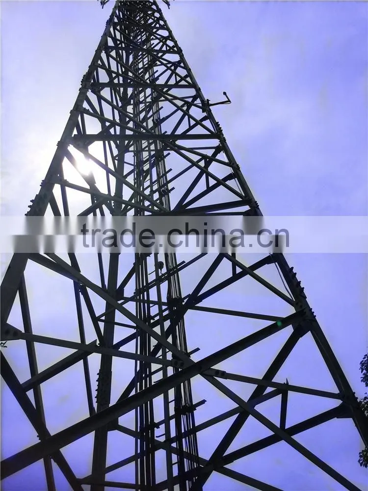 Classic Model hot dip galvanised (HDG) self supporting lattice telecommunication towers