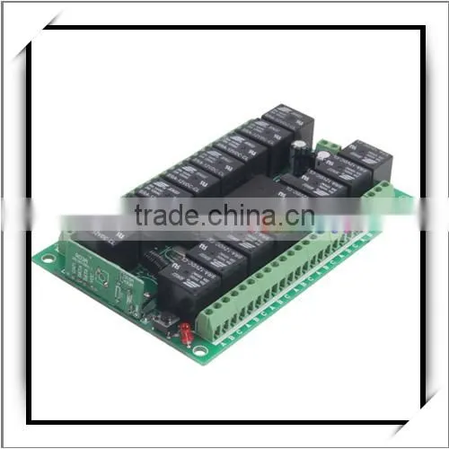 CDR-16L 314-433MHz 12V 16-Channel Wireless Remote Receiver Controller