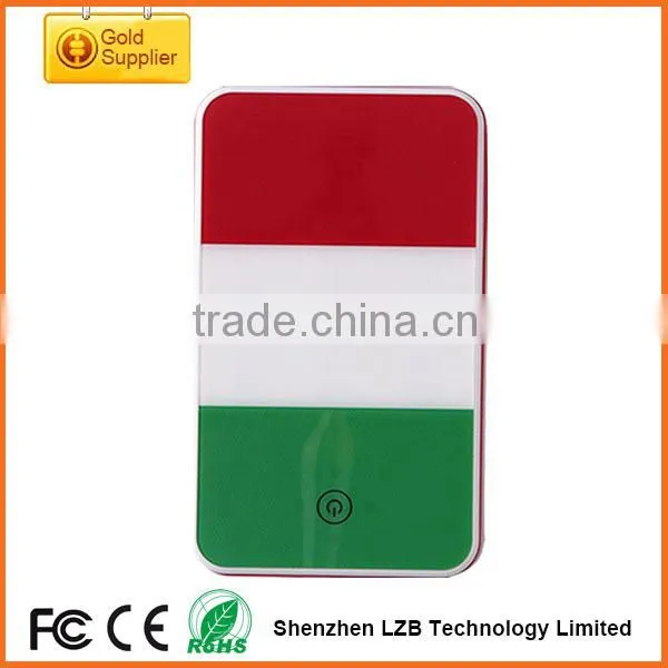 New arrival fashionable world cup promotion gifts best hot selling powerbank, recharge powerbank