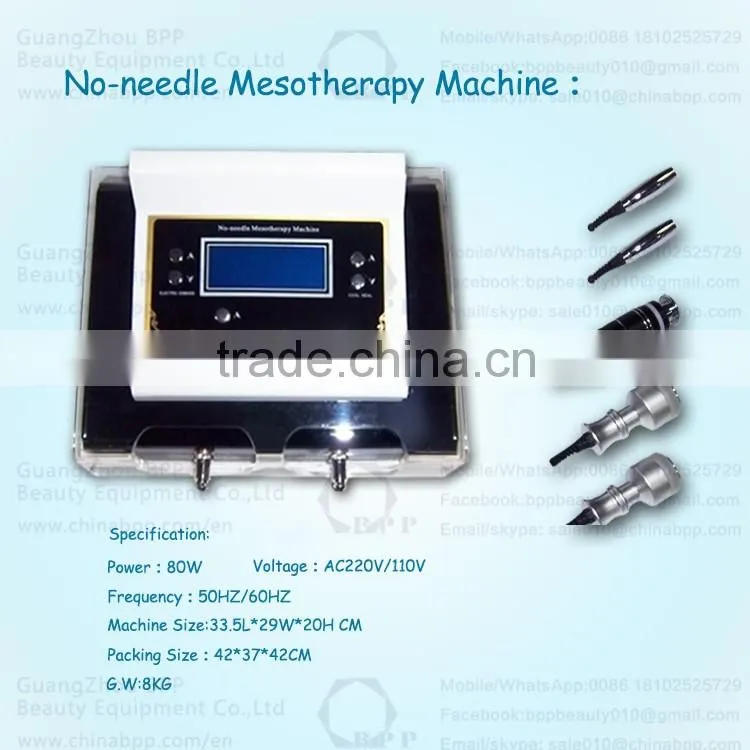 High frequency rf ultrasonic galvanic facial machine