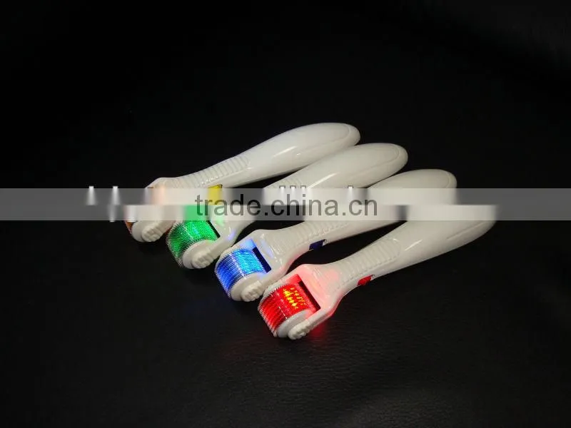 Vibration derma roller 540 titanium alloy needles derma roller