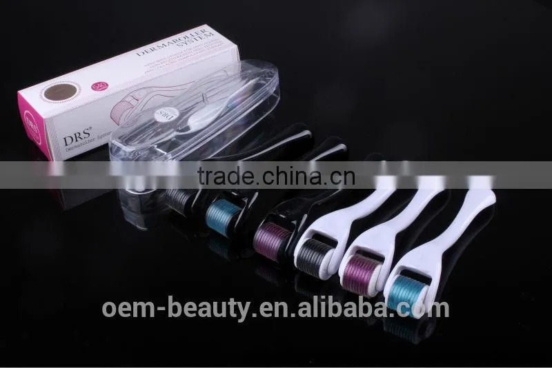 Disposable microneedling dermaroller for hair loss treatment