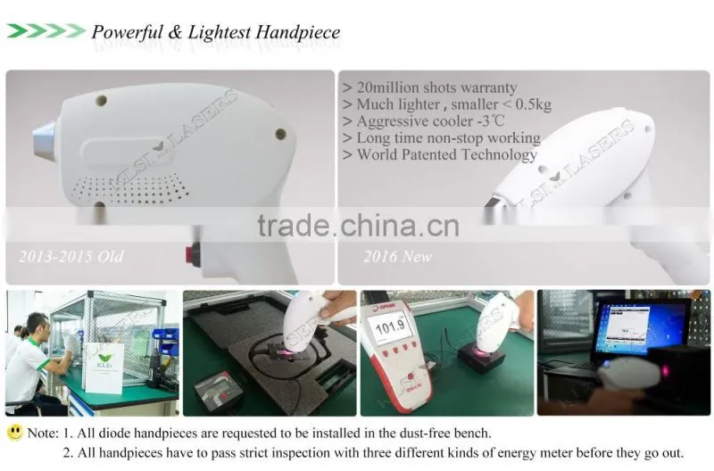 Painless!808nm diode hair remover laser in home/hair laser equipment 808 diode