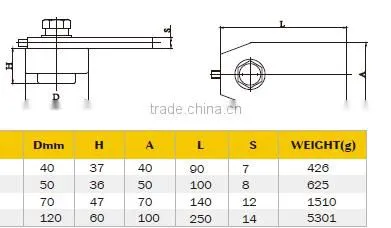 Steel Ball bearing butt hinge for swing gate hardware