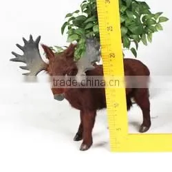 custom plush pet Christmas singing toys reindeer