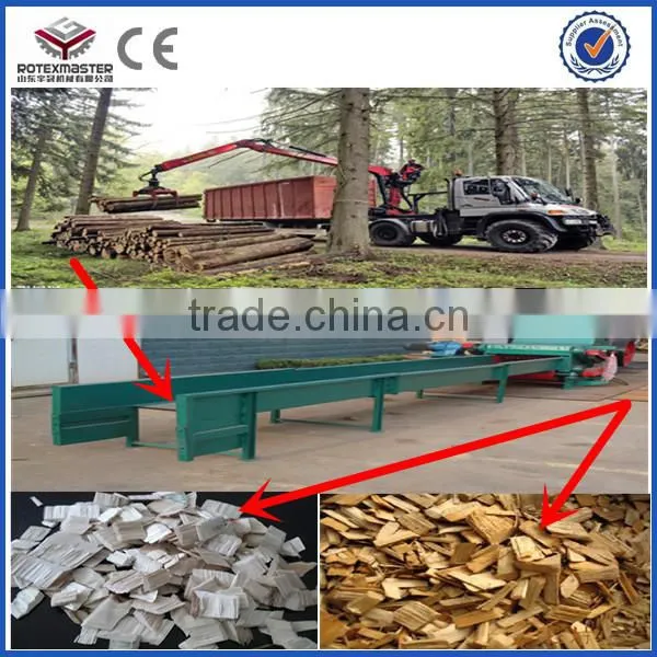 Wood Chipping Shredder Machine