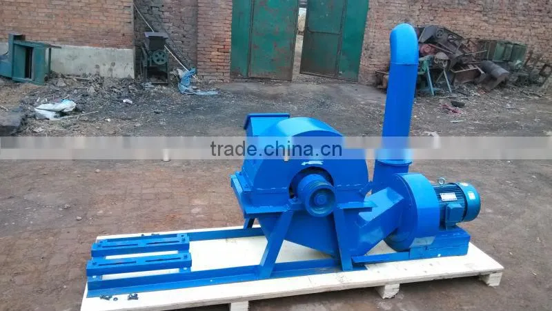 Wood crusher pulverizer for sawdust