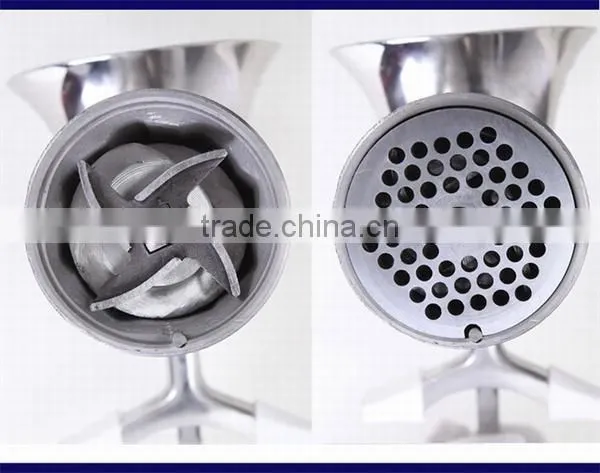 hot sale stainless steel manual meat grinder meat mincer machine