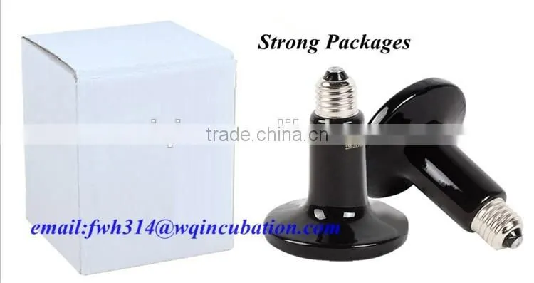 Ceramic Heat Emitter 220-230V Heating Lamp White For Heating/Chicken coops/Brooding/Grow Heater Light Bulbs