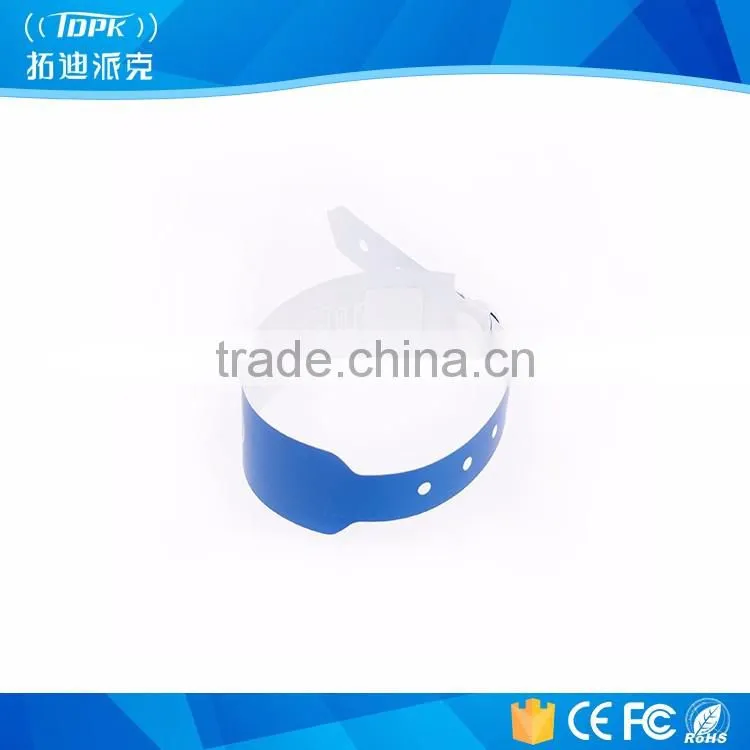 HF CHIP,UHF paper disposable RFID wristbands ZZ003