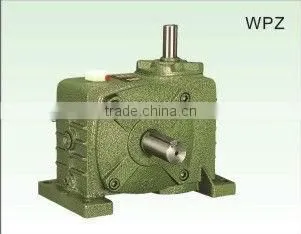 featured with compact mechanical structure WPZ reduction gear units