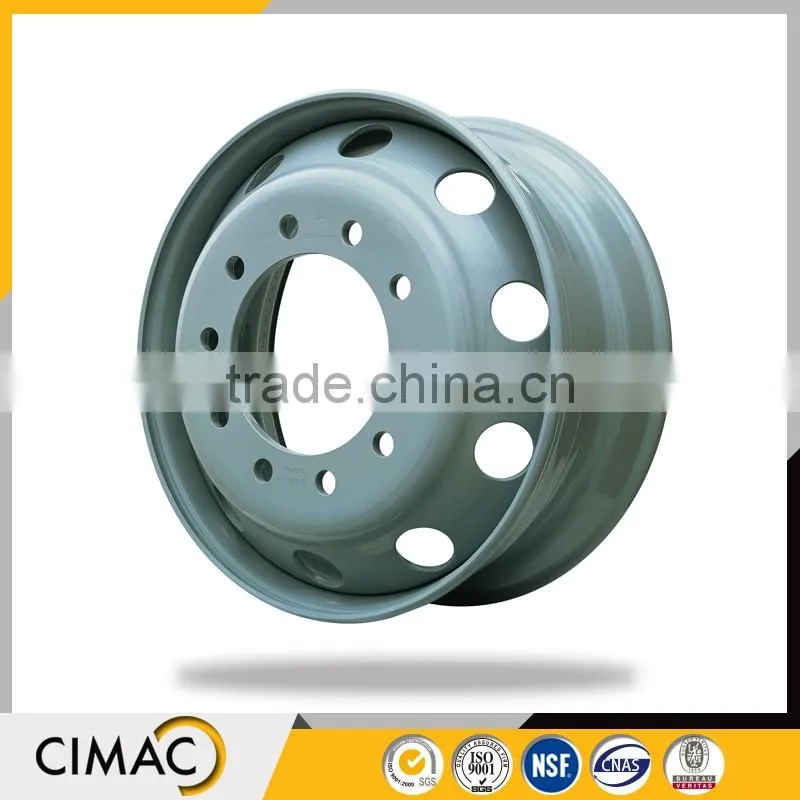 China wholesale commercial tubeless steel wheels for truck