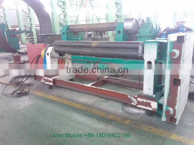 China suppliers W11-12*2500 mechanical asymmetrical rolling machine ,roller bending machine