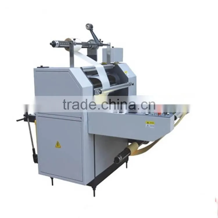 Fully Automatic Roll to Roll label sticker laminating machine, label laminator 500