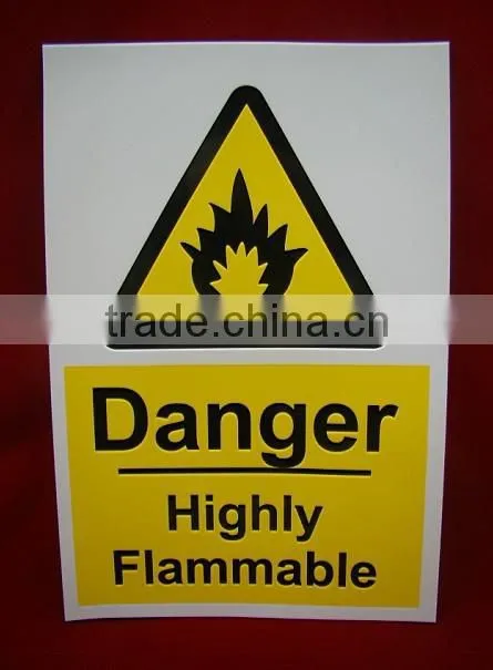 Cheap printing customized no smoking pvc sticker