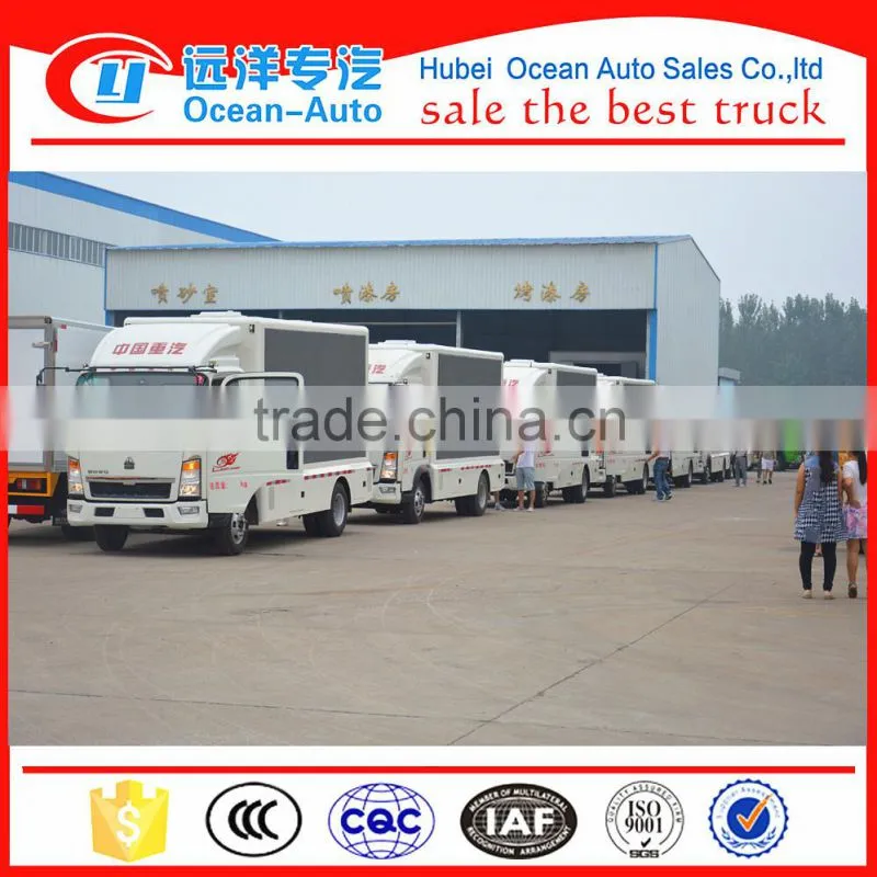 P6, P8, P7,P10 Full Color DFAC Mobile Led Truck