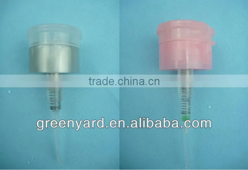 Liquid pressed bottle/plastic pump bottle/nail art fluid pump bottle