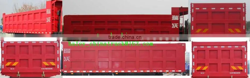 china foton rowor 8*4 dump truck for sale